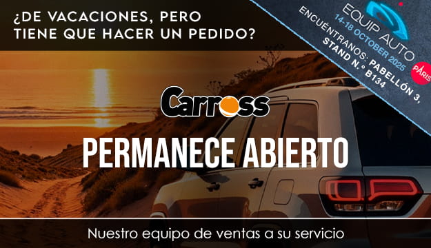 Carross sigue abierto, nos vemos en Equip auto 2025