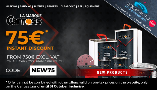 €75 instant discount on Carross products with the code NEW75