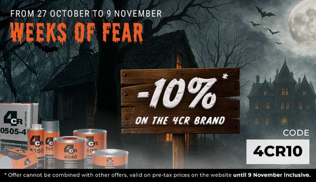 10% off the 4CR brand with the code 4CR10