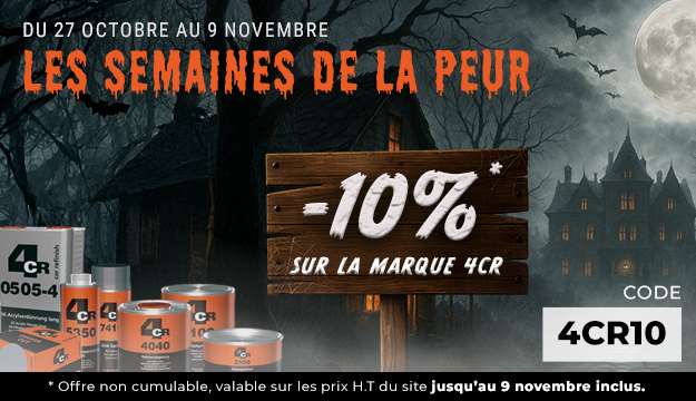 -10% sur la marque 4CR avec le code 4CR10