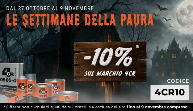 -10% sul marchio 4CR con il codice 4CR10
