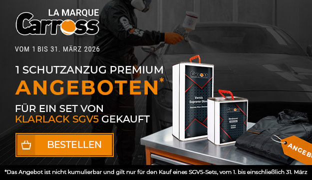 Erhalten Sie einen Anzug beim Kauf eines KIT Klarlack SGV5