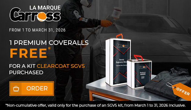 Receive a pair of coveralls with the purchase of an SGV5 CLEARCOAT KIT