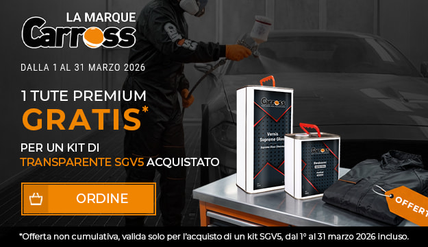 Ricevi una tuta acquistando un KIT TRANSPARENTE SGV5