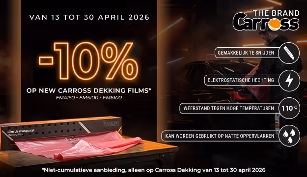Ontdek de nieuwe dekkingen van Carross en profiteer van 10% korting