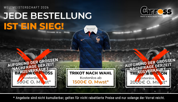 ein Trikot als Geschenk ab einem Einkaufswert von 1.500 € zzgl. MwSt.