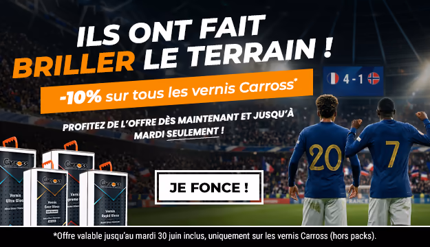 -10% sur les vernis Carross jusqu'au 30/06