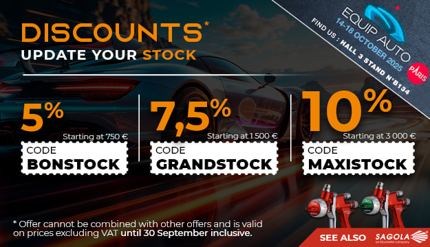 5% with the code: BONSTOCK (from €750), 7.5% with the code: GRANDSTOCK (from €1,500), 10% with the code: MAXISTOCK (from €3,000)