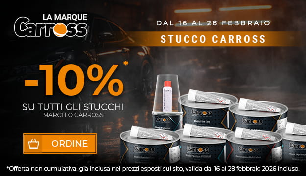 -10% su tutti i mastici del marchio Carross