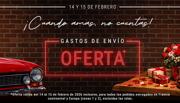 ¡Gastos de envío gratuitos sin mínimo de compra!