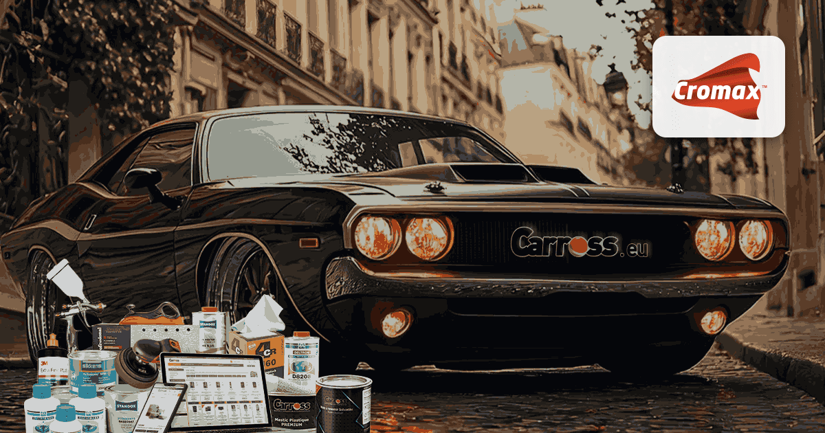 Peinture, vernis et apprêts carrosserie professionnels Cromax | Carross