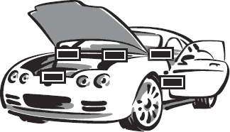 Where can I find the paint code for my GENERAL MOTORS?